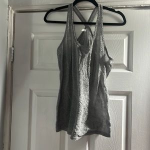 Sparkly racer back tank